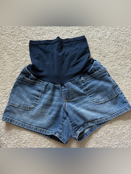 Pants - Maternity Jean Shorts